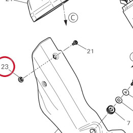 Entretoise 71614481AA — réf. 71614481AA | Ducati Store
