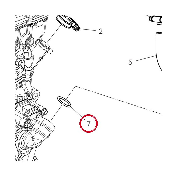 Joint torique 88653571A — réf. 88653571A | Ducati Store