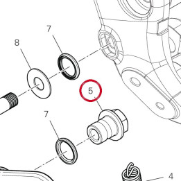 Fulcre de rotation — réf. 7791D881AA | Ducati Store