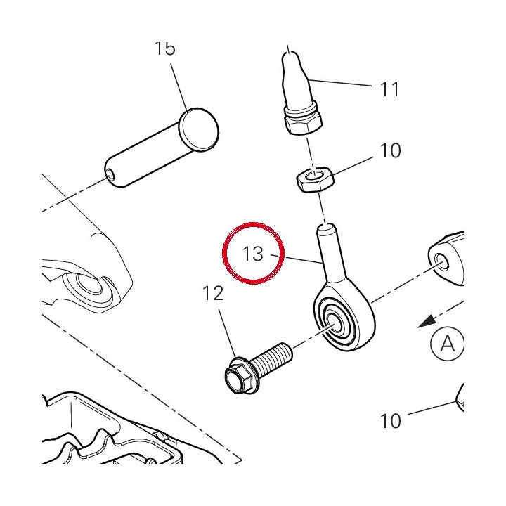 Joint à rotule 84840951A — réf. 84840951A | Ducati Store