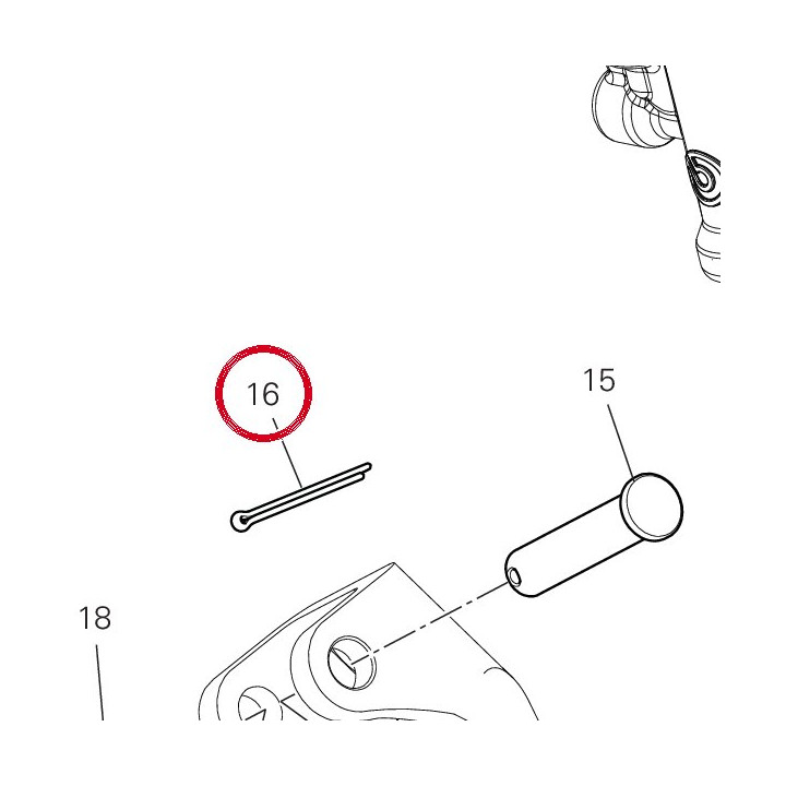 Goupille 68550091A — réf. 68550091A | Ducati Store