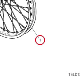 Jante de roue avant — réf. 50125471AA | Ducati Store