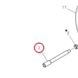 Pivot roue avant 81911021AA — réf. 81911021AA | Ducati Store