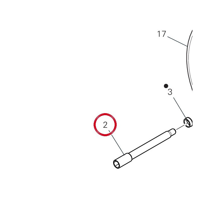 Pivot roue avant 81911021AA — réf. 81911021AA | Ducati Store