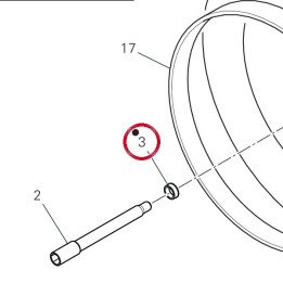 Entretoise ext. droit — réf. 71413921AA | Ducati Store
