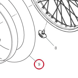 Chambre à air 50340101A — réf. 50340101A | Ducati Store