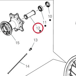 Entretoise interne — réf. 71413891BA | Ducati Store