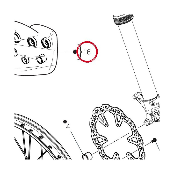 Kit de roulements roue — réf. 6992A221A | Ducati Store