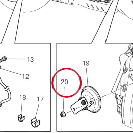 Écrou M8 74941128B — réf. 74941128B | Ducati Store