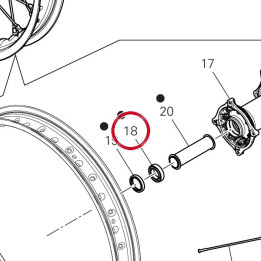 Roulement 70240081A — réf. 70240081A | Ducati Store