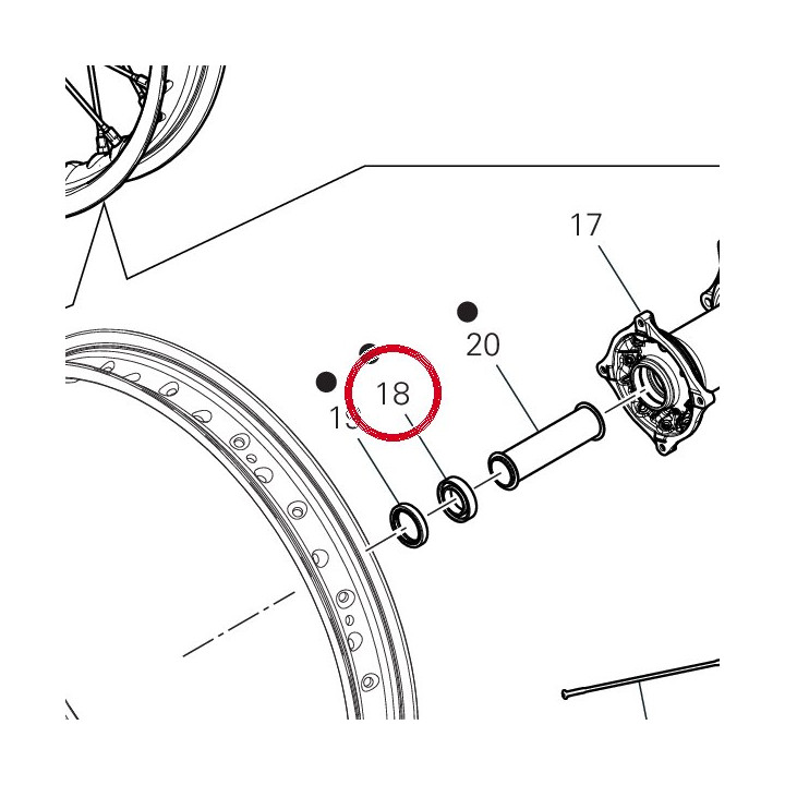 Roulement 70240081A — réf. 70240081A | Ducati Store