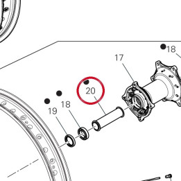 Entretoise interne — réf. 71413881BA | Ducati Store