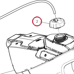 Bouchon réservoir carburant — réf. 89520861A | Ducati Store