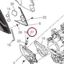 Vis tef M5X12 77250728B — réf. 77250728B | Ducati Store