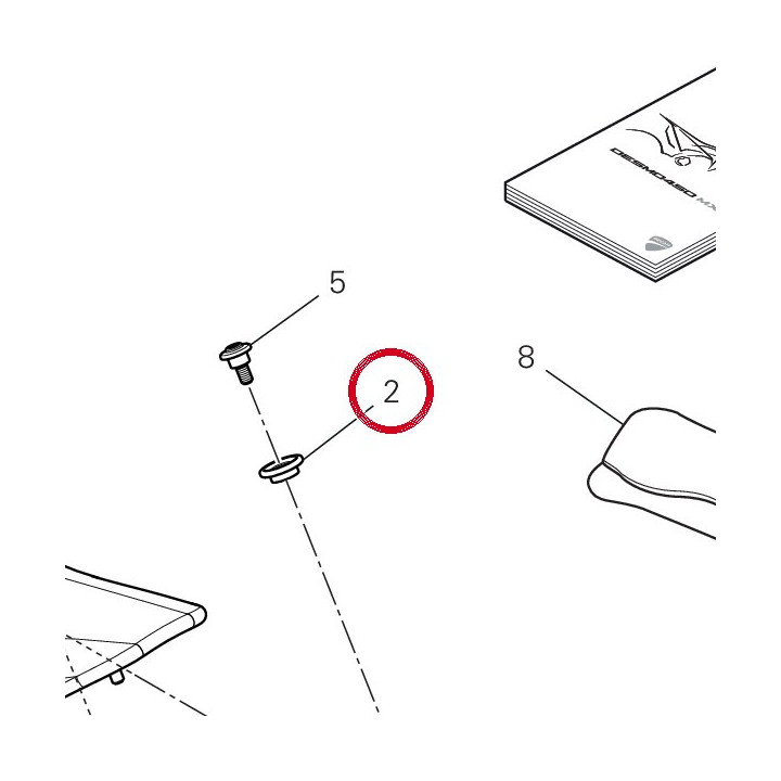 Entretoise 59517841A — réf. 59517841A | Ducati Store