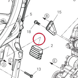 Cadre 47112113E — réf. 47112114E | Ducati Store