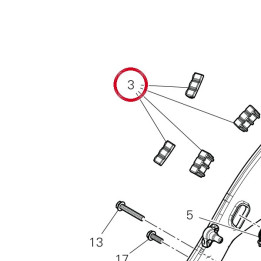 Tampon 86614361A — réf. 86614361A | Ducati Store