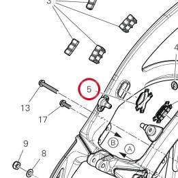 Bouchon cadre 8721H132A — réf. 8721H132A | Ducati Store