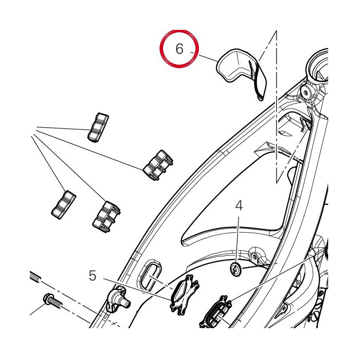 Bouchon centrale 8721H121A — réf. 8721H121A | Ducati Store