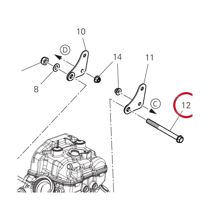 Vis 7791D931AA — réf. 7791D931AA | Ducati Store