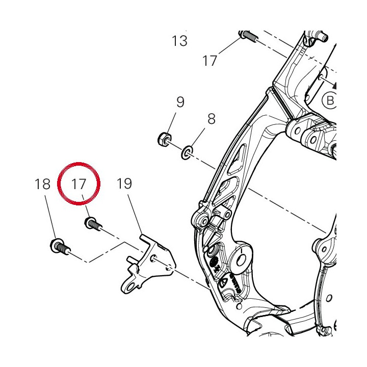 Vis 7725131BG — réf. 7725131BG | Ducati Store