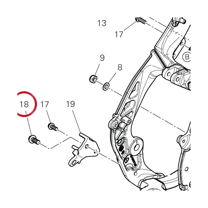 Vis special 7791C011AA — réf. 7791C011AA | Ducati Store