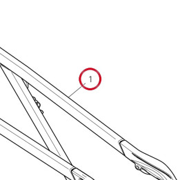 Bride arrière 47132503A — réf. 47132503A | Ducati Store