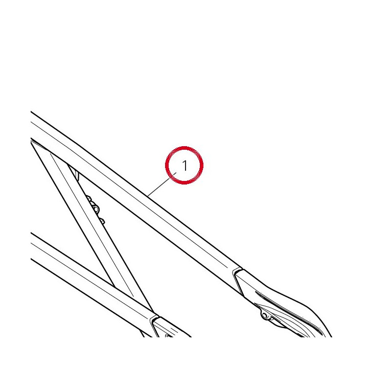 Bride arrière 47132503A — réf. 47132503A | Ducati Store