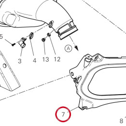 Cloison 4421A861B — réf. 4421A861B | Ducati Store