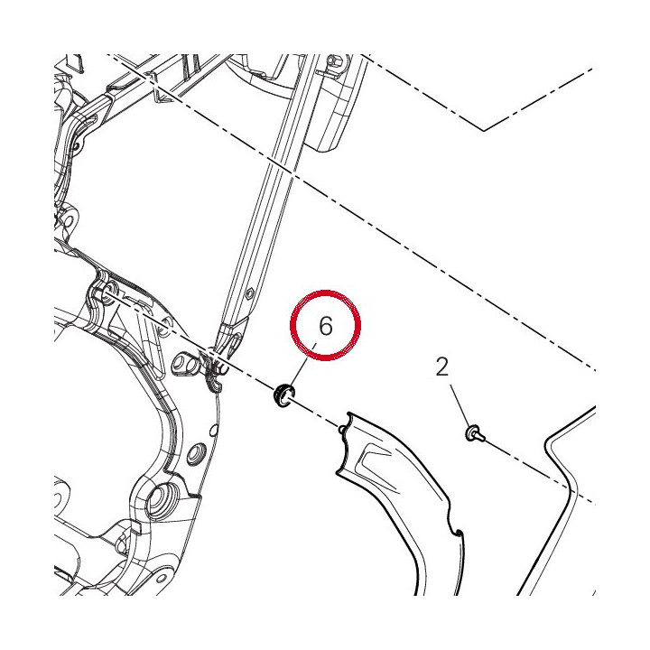 Caoutchouc 76418002A — réf. 76418002A | Ducati Store