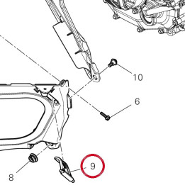 Jonc filtre à air 4421A881A — réf. 4421A881A | Ducati Store
