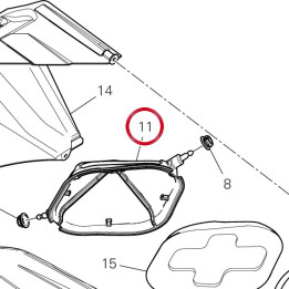 Support filtre à air — réf. 8291T022A | Ducati Store