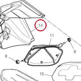 Airbox 4421A871BA — réf. 4421A871BA | Ducati Store