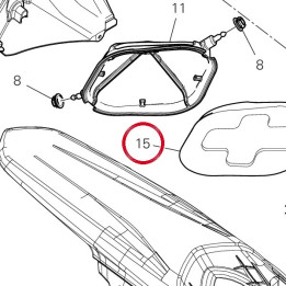 Filtre à air 42610862A — réf. 42610862A | Ducati Store