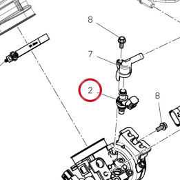 Injector 28040541A — réf. 28040541A | Ducati Store