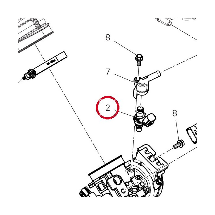Injector 28040541A — réf. 28040541A | Ducati Store
