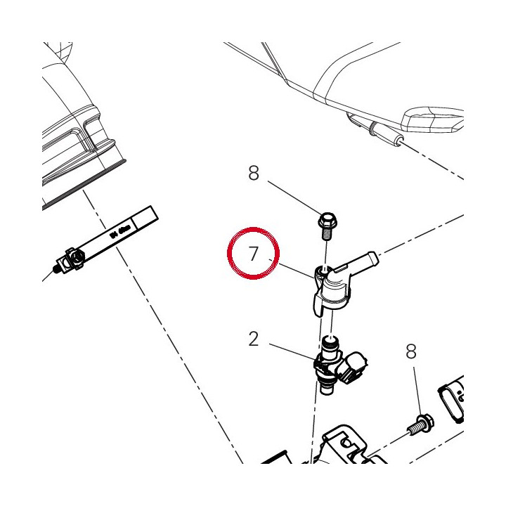 Capuchon injector 81418281A — réf. 81418281A | Ducati Store