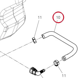Tuyau 59019572A — réf. 59019572A | Ducati Store