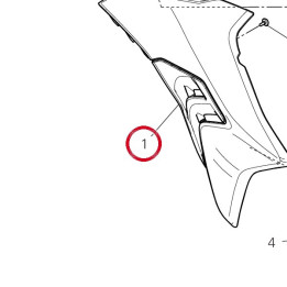 Panneau lateral droit — réf. 48217623BB | Ducati Store