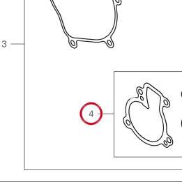 Kit garniture pompe À eau — réf. 79120632A | Ducati Store
