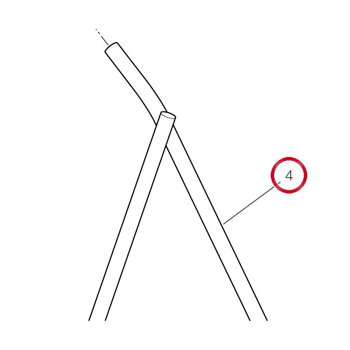 Chevalet triangulaire — réf. 55611691A | Ducati Store