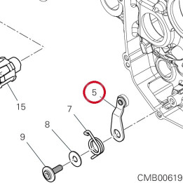 Ensemble levier — réf. 45520841A | Ducati Store