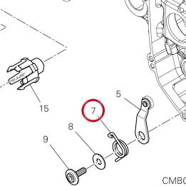 Ressort levier 7991D111A — réf. 7991D111A | Ducati Store