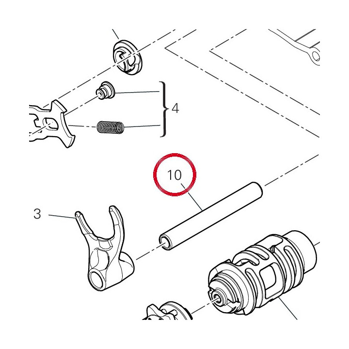 Goujon pour fourche — réf. 8211A432A | Ducati Store