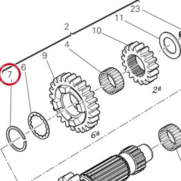 Anneau arret 88441391A — réf. 88441391A | Ducati Store
