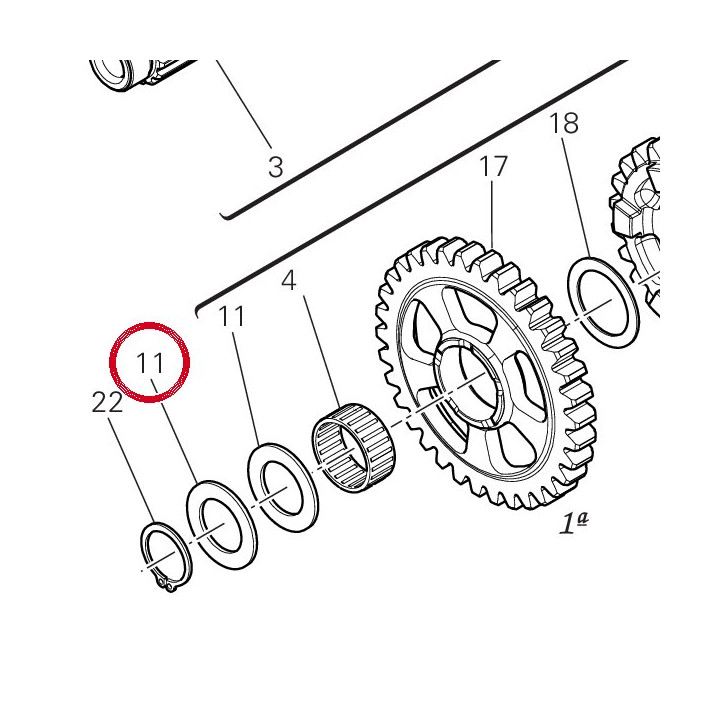 Rondelle 85215531A — réf. 85215531A | Ducati Store