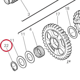 Circlip 88451241A — réf. 88451241A | Ducati Store
