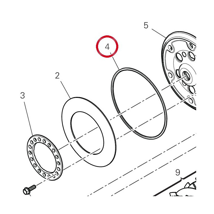 Rondelle butee 85215302A — réf. 85215302A | Ducati Store