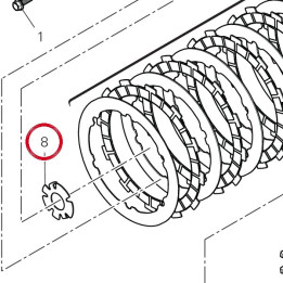 Rosette de sécurité — réf. 85110292A | Ducati Store