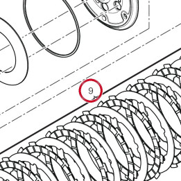 Jeu disques embrayage — réf. 19020641A | Ducati Store